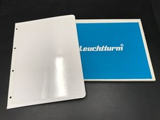 Leuchtturm U-Tafeln (DIN A4), weiß, 1er Streifen (1VE) neuwertig (VD591