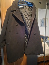 Mantel Herren Schwarz Gr. L DKNY STYLE