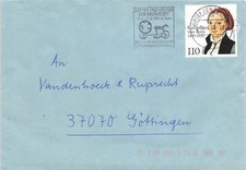 105425) Tiere, Pferde, Blg mit Werbestempel Pferd mit Wagen, Bronzezeit