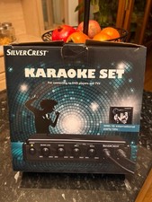 SILVERCREST KARAOKE SET MIT HDMI IN & OUTPUT NEU IN BOX WEIHNACHTSGESCHENK