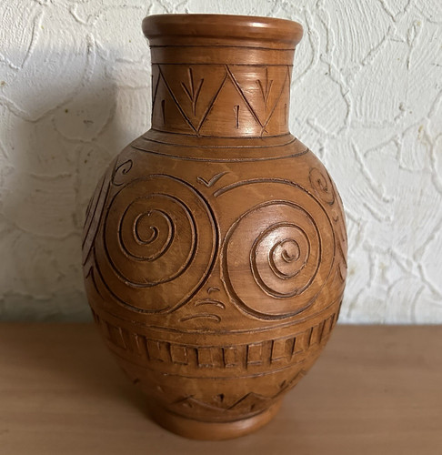Vintage vase terrakotta - vintage,