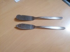 Prinz Neosil Fischmesser Und Buttermesser Besteck Silber Gepunzt 