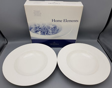 Villeroy & Boch HOME ELEMENTS 2x PASTATELLER Ø ca. 30cm in OVP TOP