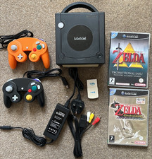 Gamecube Konsole, alle Kabel