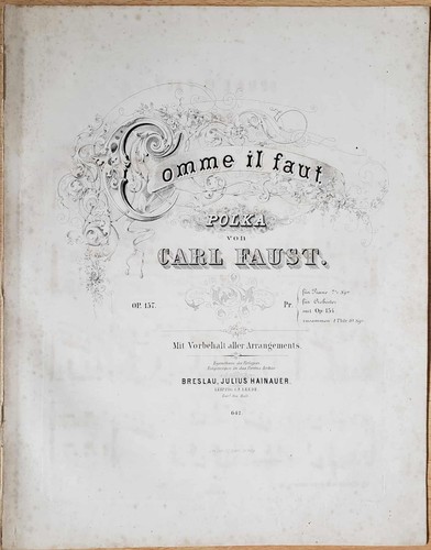 Carl faust comme - faust:,