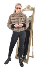 A5622 NERZJACKE ECHT PELZ NERZ