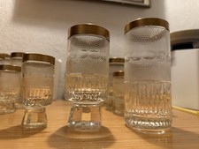Antik Glas Satz 18 Gläser