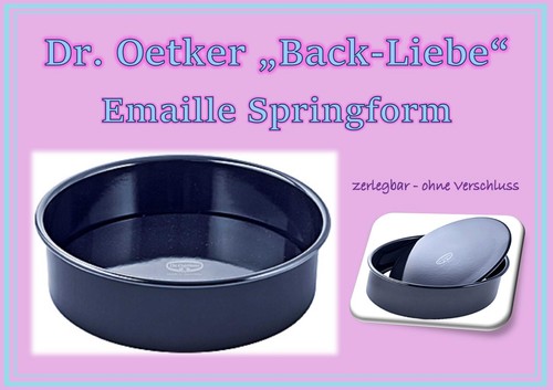 Oetker garantie springform - garantie,
