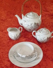 Teeservice asiatisches motiv - teeservice,