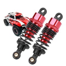 (60MM) 2pcs 1/10 Metallstoßstangen Dämpfer Fit Für HSP RC Auto Modell Teil Z BK