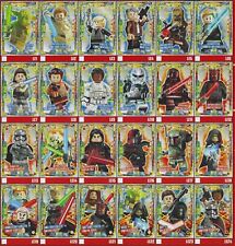 2018 Lego Star Wars Serie 1 LE 1 - LE 24 Blue Ocean Trading Card Collection