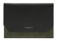 LIEBESKIND BERLIN Lora Suede Pouch M Clutch Tasche Cypress Green