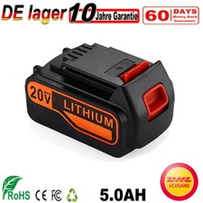 18V 8,0Ah Für BLACK+DECKER Akku Lithium BL2018 BL1318 BL4018 BL1518 LBXR20 3,8Ah