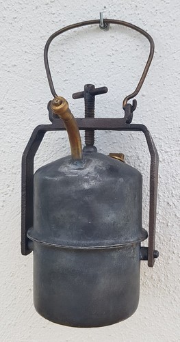 Alte grubenlampe karbitlampe - alte,