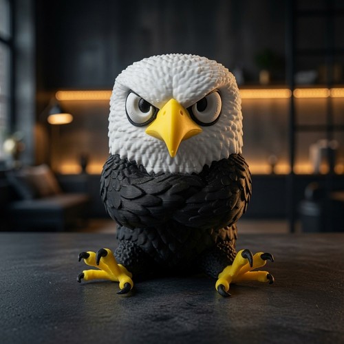 Grummeliger weißkopfseeadler - grummeliger,