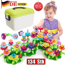 134Pcs Blumengarten Spielzeug
