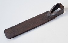 Altes geschmiedetes Gartenwerkzeug - schmale Feld / Gartenhacke um 1890