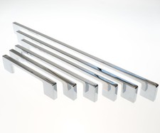 Möbelgriffe BA 128 - 320mm Küchengriffe Chrom glänzend Badmöbelgriffe *8014