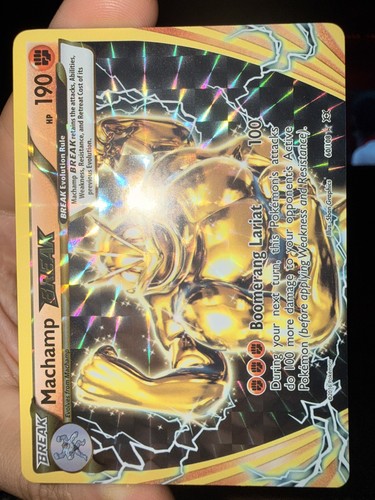 Pokémon karte machamp break - karte,