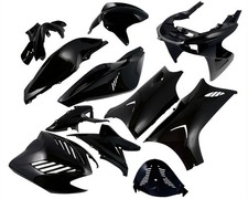 Verkleidungskit Verkleidung Set DMP schwarz komplett 11 Teile 50ccm 100ccm Aerox