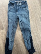 Reithose Mädchen Gr. 134 jeans