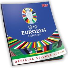 Topps Sticker UEFA  Europameister 2024 ~ Softcover Album Komplett   ~ Exzellent