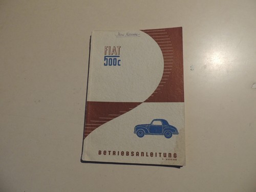 Betriebsanleitung fiat 500 - fiat, c