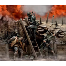 54mm resin model - resin,
