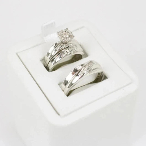His her trio - set, 2ct