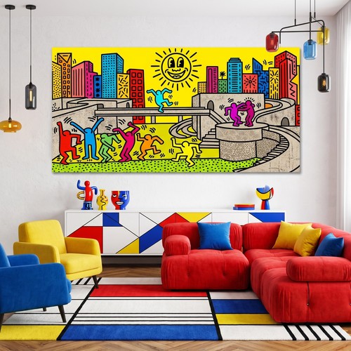 Keith haring dancing - haring, xxl