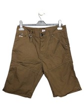 G-Star Herren Jeans Shorts Kurzehose Motor 5620 3d Embro Loose, Braun, W29