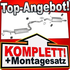 Auspuff für VOLVO S40 I & V40 1.6 1.8 2.0 2001-2004 Auspuffanlage