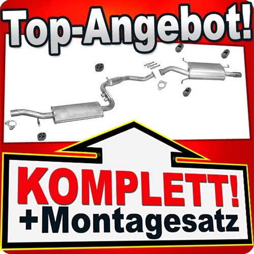 Auspuff für volvo - für, s40
