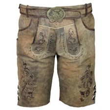 Herren Lederhose Julian braun