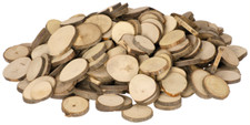 Naturholzscheiben Rund 1 kg 4-8cm Basteln Bastelholz Holz Bastelholz Astscheiben