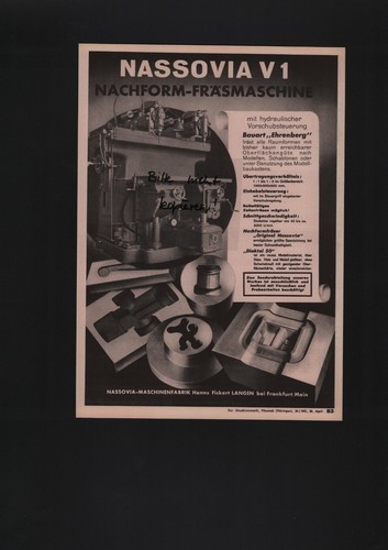 Langen werbung 1941 - langen,, 1941,