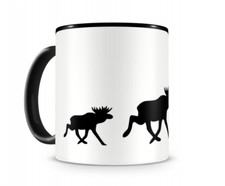 Elchkarawane Elche Tasse Elch