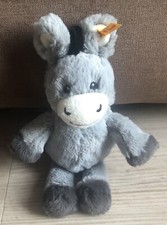 Steiff Esel Dinkie, Stofftier, Plüsch, ca 20 cm