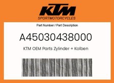 KTM Genuine Zylinder + Kolben