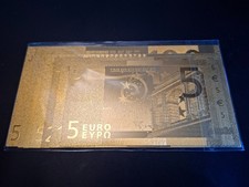 Euro Gold Banknoten Set 7 Stk