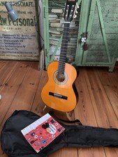 Clifton Gitarre Valesca 36“ Classical Guitar Hand Made Konzertgitarre + Zubehör