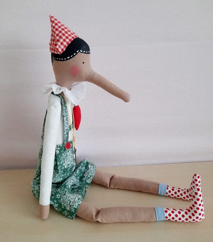 Pinicchio junge 63cm puppe - pinicchio,