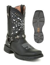 BIKERSTIEFEL BIKERBOOTS BIKER DURANGO schwarz NEU OVP