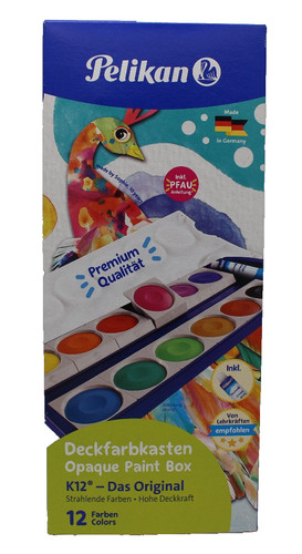 Pelikan deckfarbkasten k12 - deckfarbkasten,
