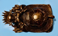 Holzschnitzerei aus Tibet alte