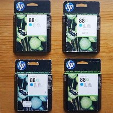 4x Original HP 88XL