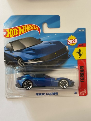 Hot wheels ferrari 12cilindri - ferrari,
