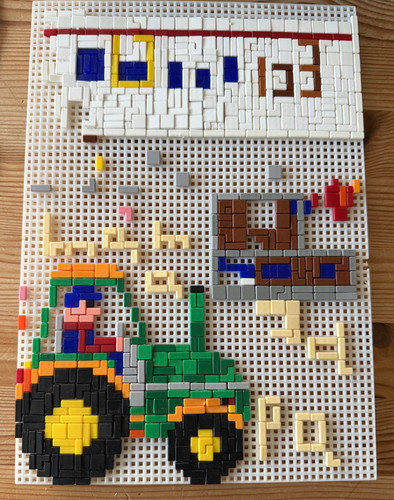 Kinder mosaik steckspiel - 🐄, kinder-mosaik-steckspiel