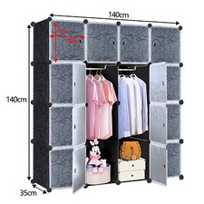 Kleiderschrank Garderobe DIY