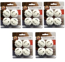 20x Kindersicherung für die Steckdose | Steckdosenschutz | Baby Sicherung